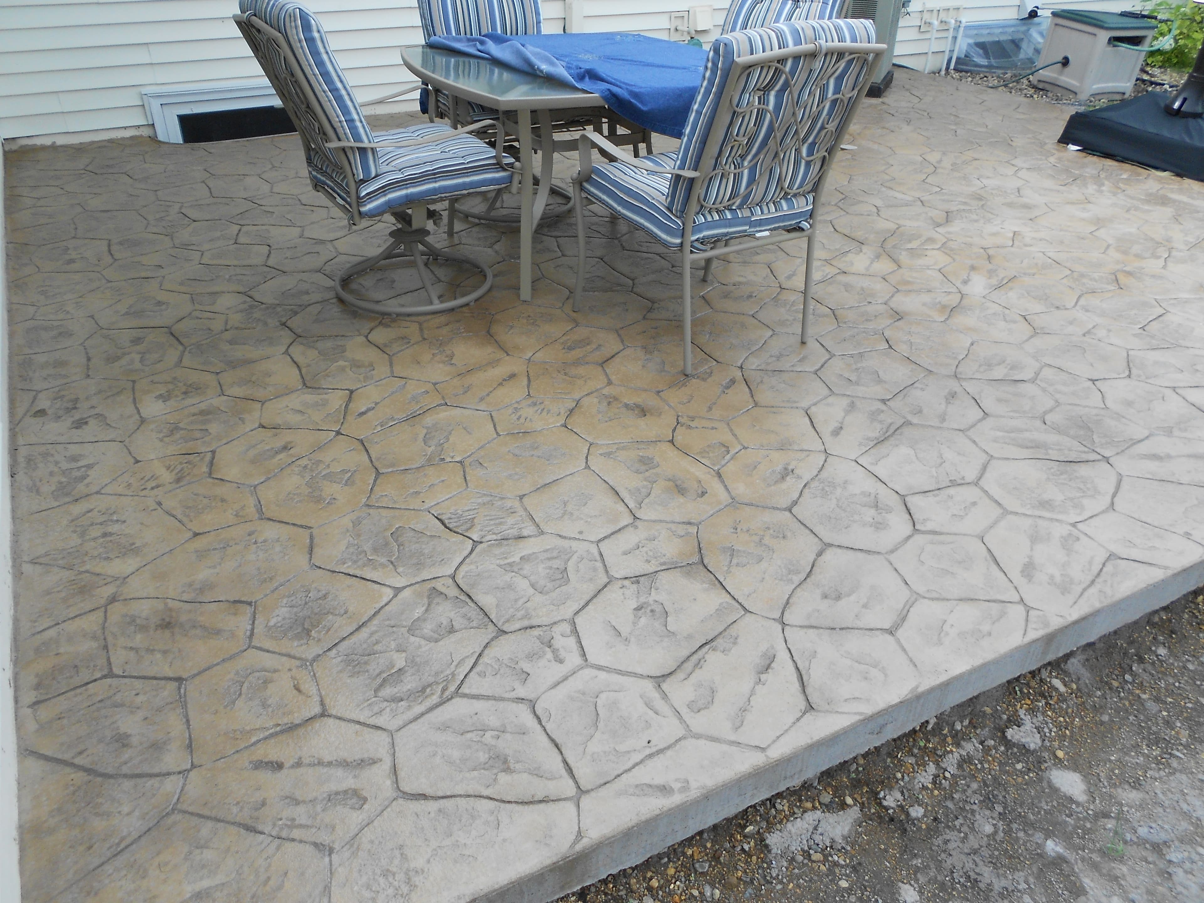 CONCRETE STAMPING by Olson Construction in NE North Dakota